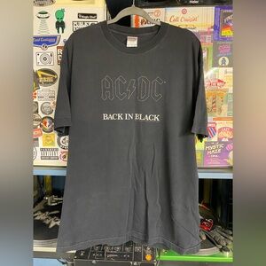 2005 AC DC Back In Black Tee